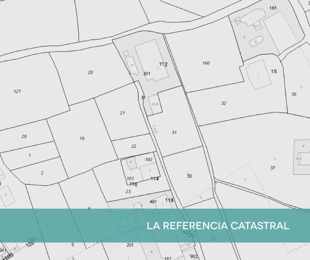 La referencia catastral es el código que identifica a los inmuebles en el catastro