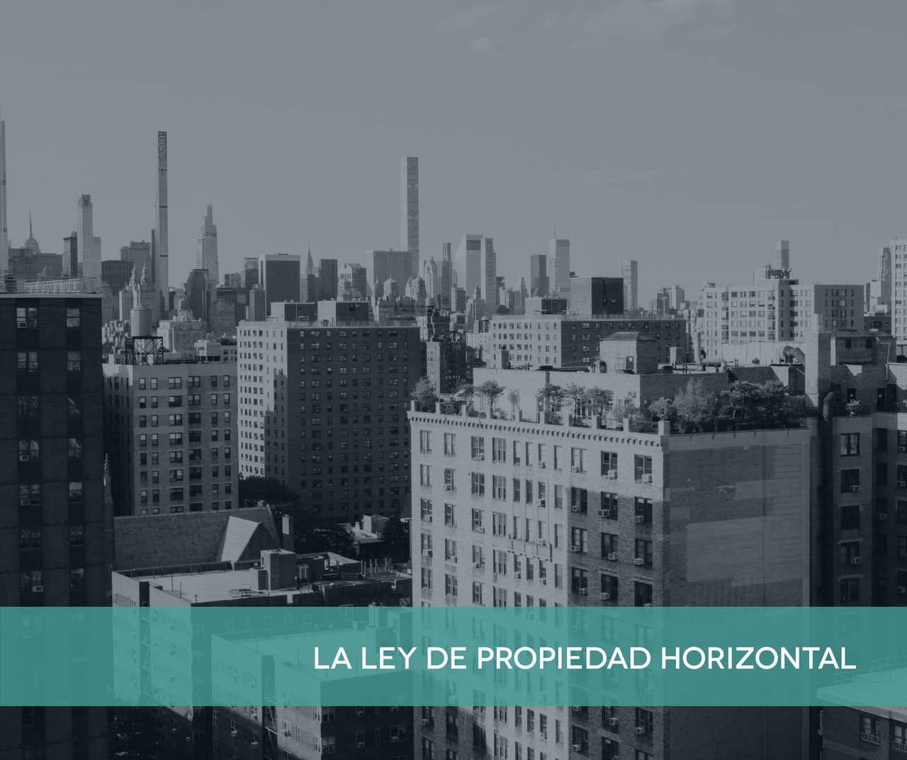 Ley de Propiedad Horizontal