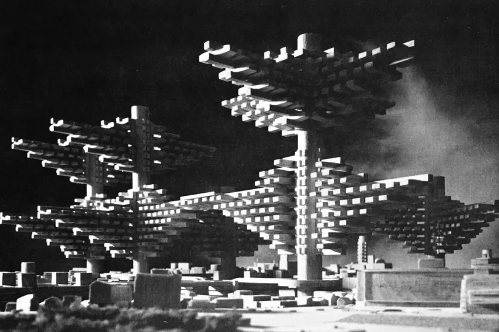 City in the air. Arata Isozaki (1962).