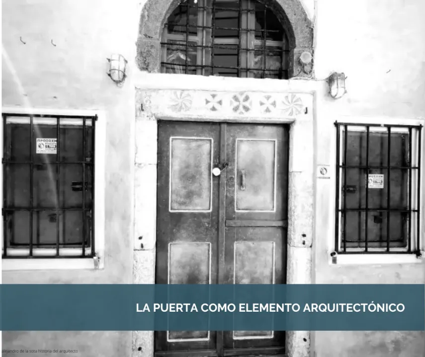 Cover Image for La puerta como elemento arquitectónico