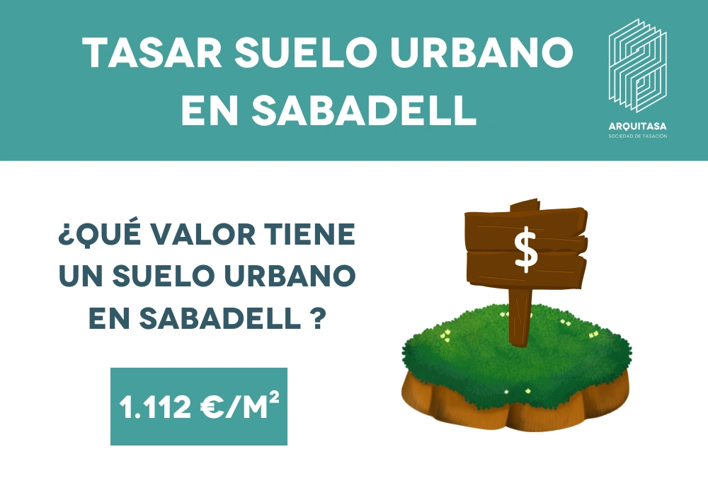 Tasar suelo urbano en sabadell