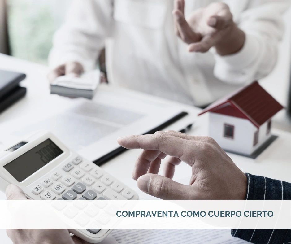 compraventa cuerpo cierto