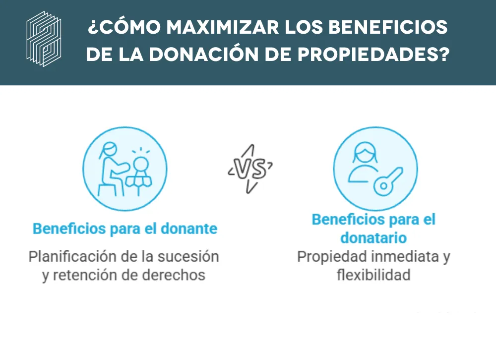 maximizar beneficios de la donación