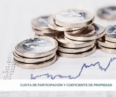 cuota de participación y coeficiente de propiedad