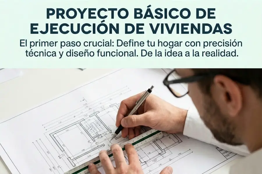 proyecto básico de ejecución de viviendas