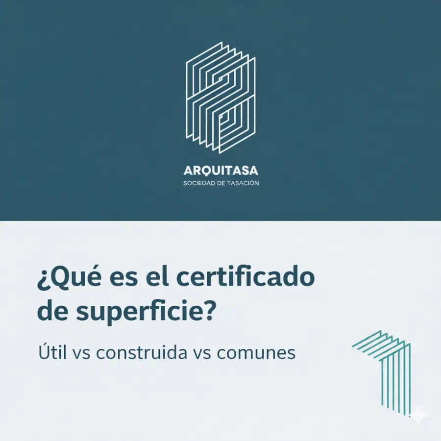 ¿QUÉ ES EL CERTIFICADO DE SUPERFICIE?